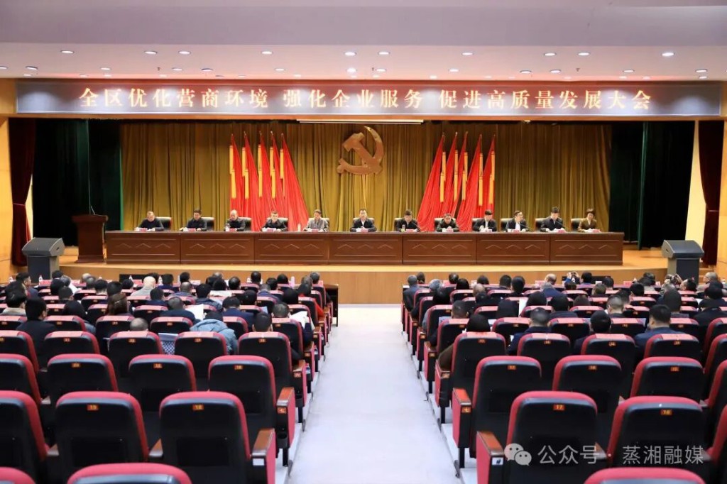聚力优环境强服务 赋能企业高质量发展