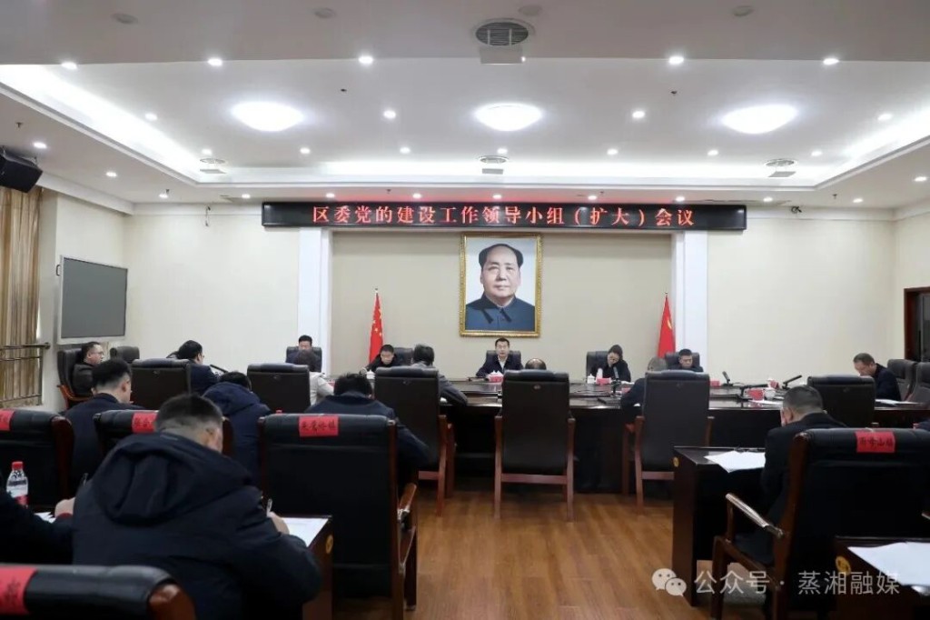 蒸湘区召开区委党的建设工作领导小组（扩大）会议