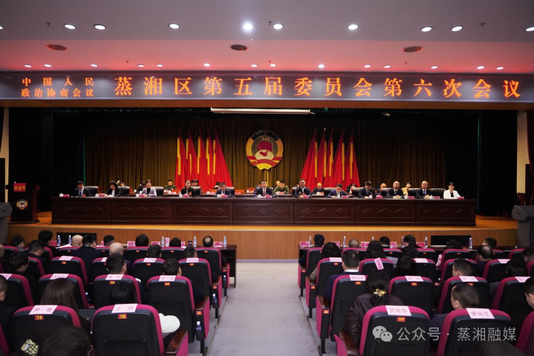 直击两会 | 政协蒸湘区第五届委员会第六次会议胜利闭幕