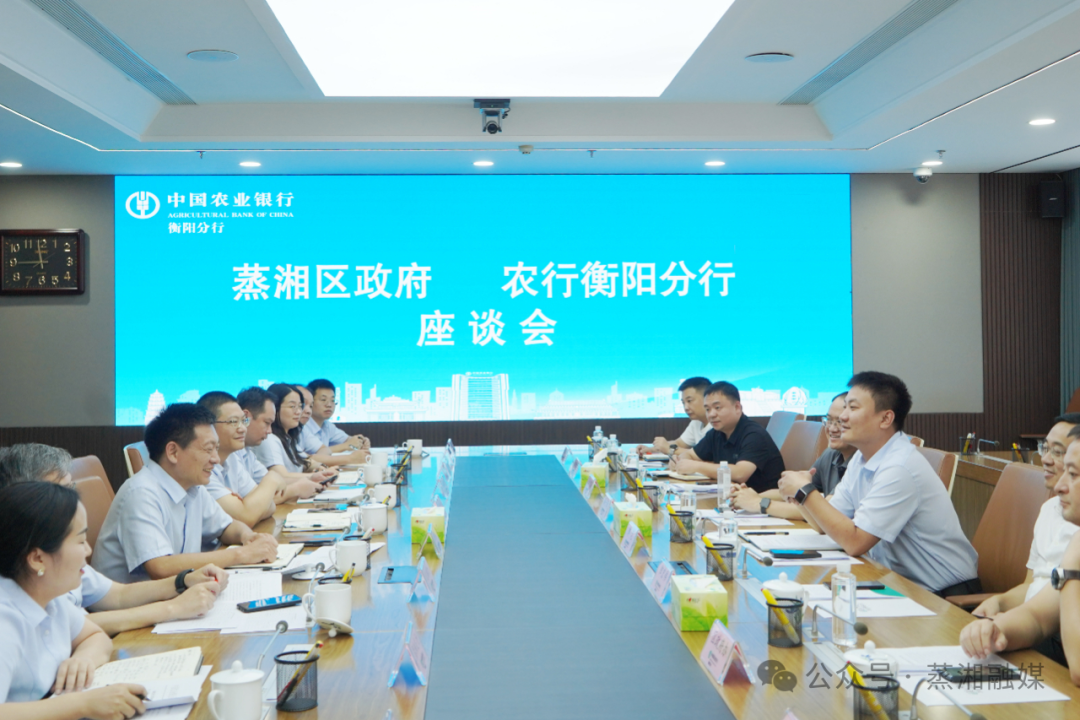 深化政银协同联动 赋能蒸湘高质量发展